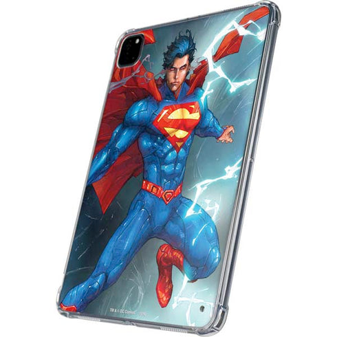DC Comics Superman Elements iPad Pro 11in (2024) Clear Case